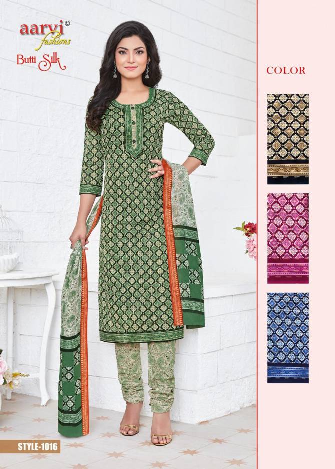 Aarvi Butti Silk 1 Cambric Casual Daily Wear Cotton Dress Material Collection